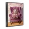 Stupell Industries Pink Princess Tutu Bunny Framed Giclee, design by Lucia Heffernan